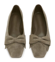Bettina Cemento Suede