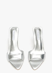 Hallie Silver Nappa Metallic