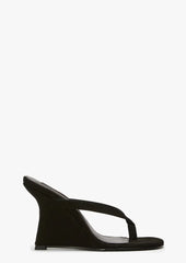 Misty Black Nubuck