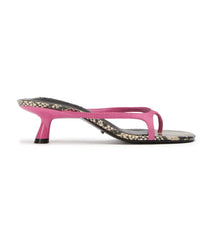 Kassy Fuchsia/Ecru Snake