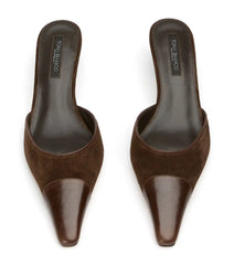 Sarah Espresso Suede/Choc