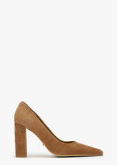 Fifi Taupe Suede