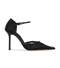 Nina Black Brocade