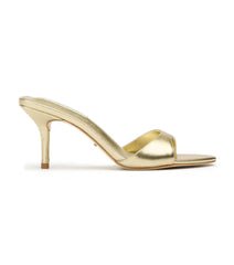 Hallie Gold Nappa Metallic