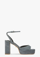 Freya Steel Suede