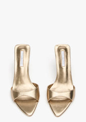 Hallie Amber Nappa Metallic