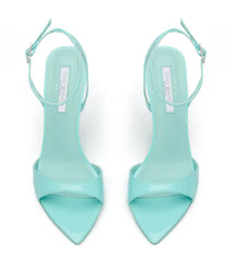 Molly Turquoise Nappa Patent