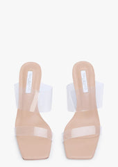 Chicago Clear Vinylite/Skin Nappa