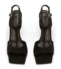 Joelle Black Nubuck