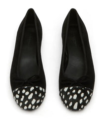 Robyn Black Suede/Black Speckle