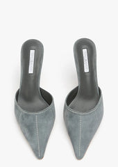 Sophie Steel Suede