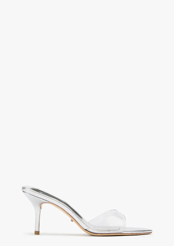 Hallie Clear Vinylite/Silver
