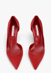 Paris Red Suede