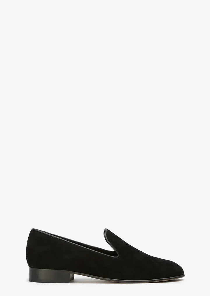 Gezza Black Suede