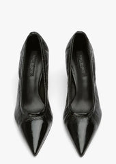 Baker Black Nappa Patent