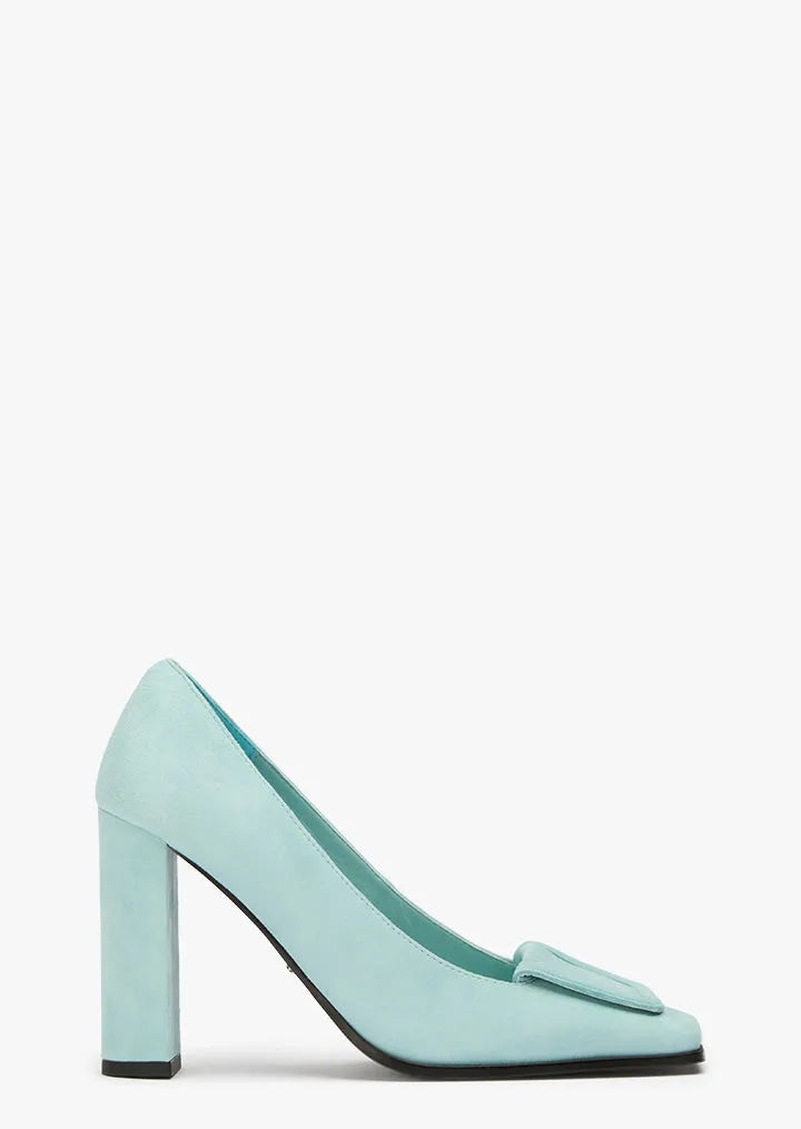 Lili Turquoise Suede