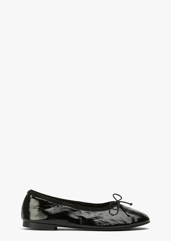 Chelsea Black Nappa Patent