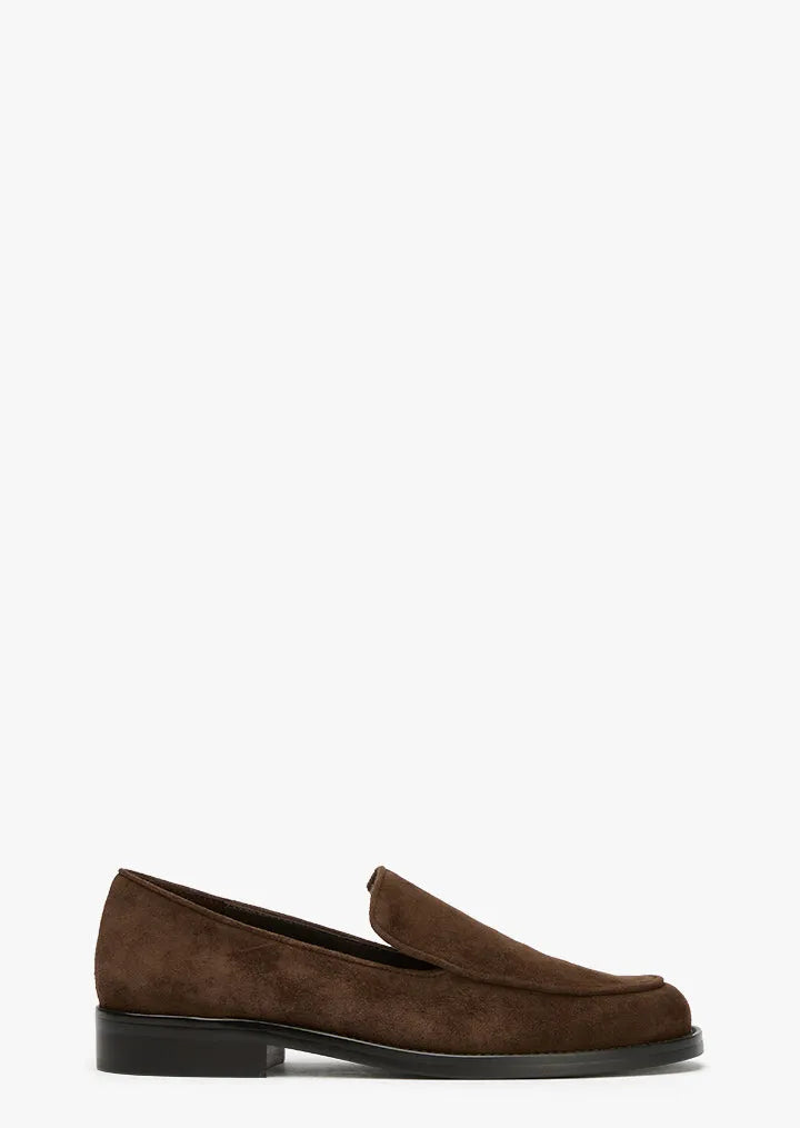 Lamore Espresso Suede