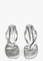 Krista Silver Nappa Metallic