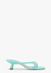 Kassy Turquoise Nappa Patent
