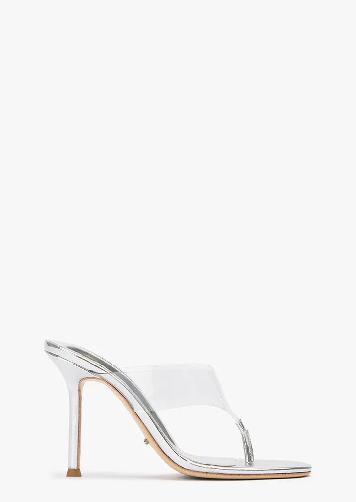 Dolli Clear Vinylite/Silver