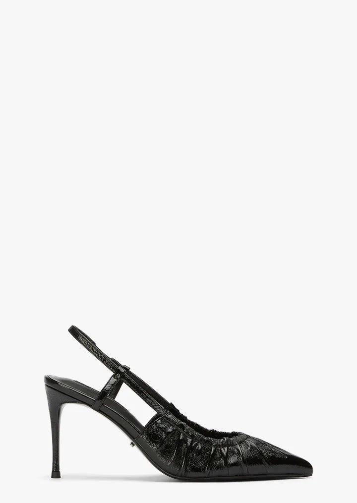 Presh Black Nappa Patent
