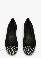 Robyn Black Suede/Black Speckle