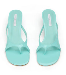 Kassy Turquoise Nappa Patent