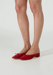 Maxy Red Suede