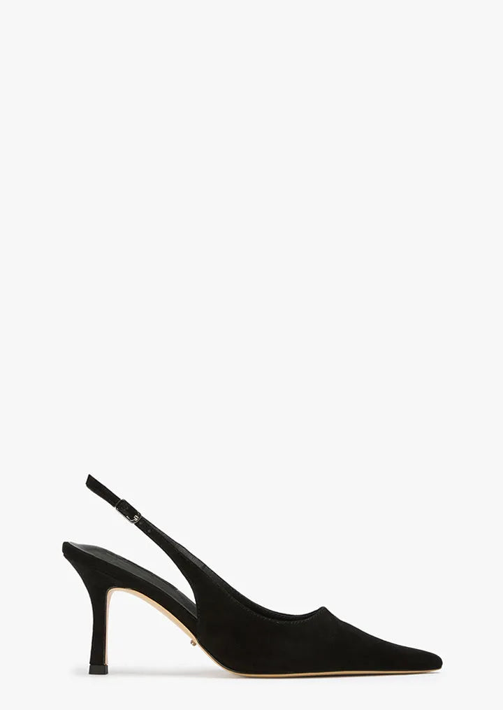 Samar Black Suede