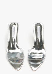 Hallie Clear Vinylite/Silver