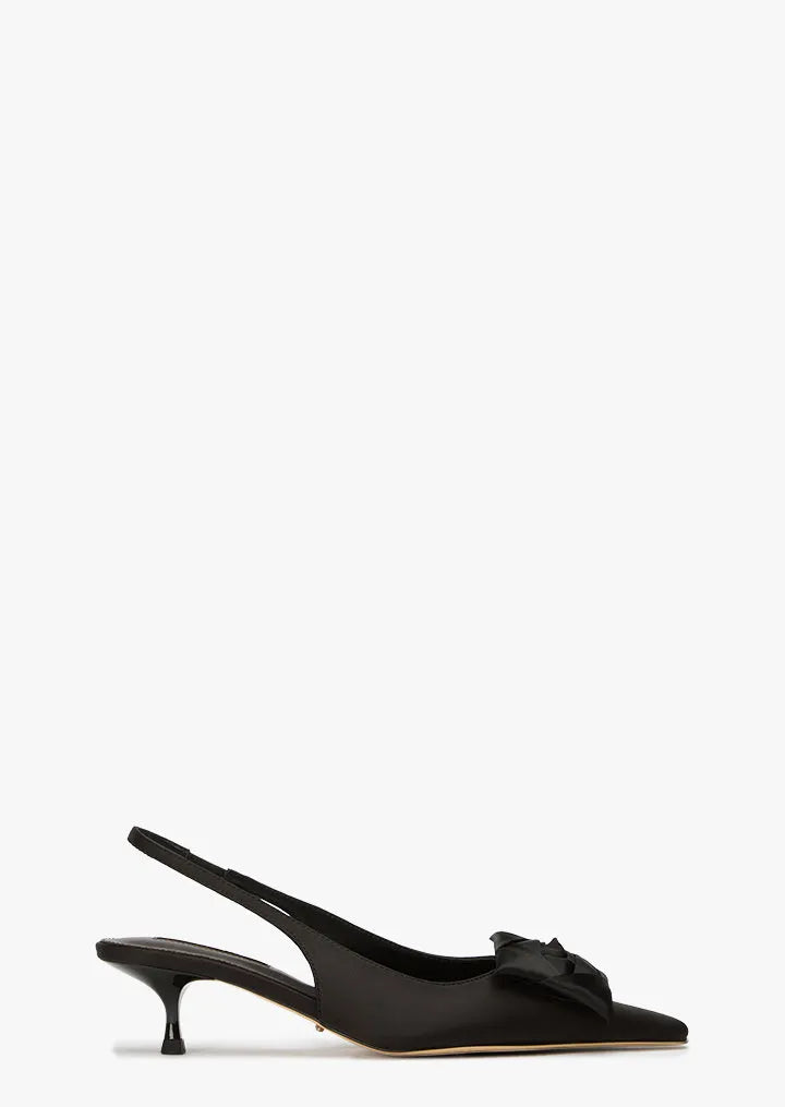 Spoilt Black Satin
