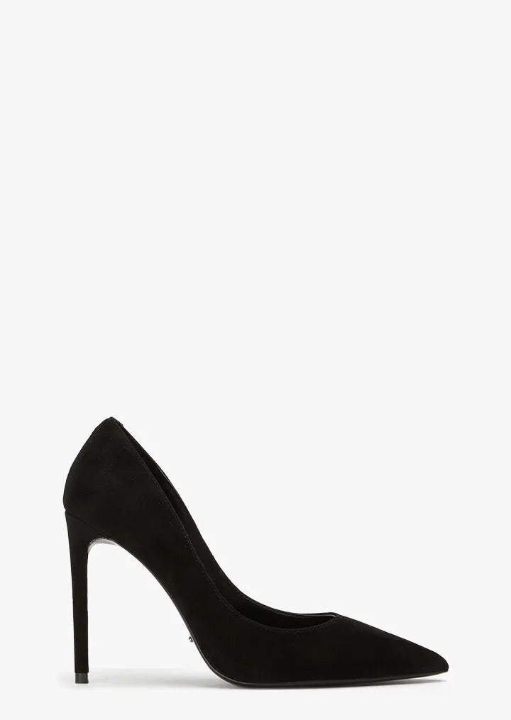 Anja Black Suede
