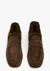 Gloria Espresso Suede/Shearling