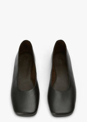 Celeste Black Nappa