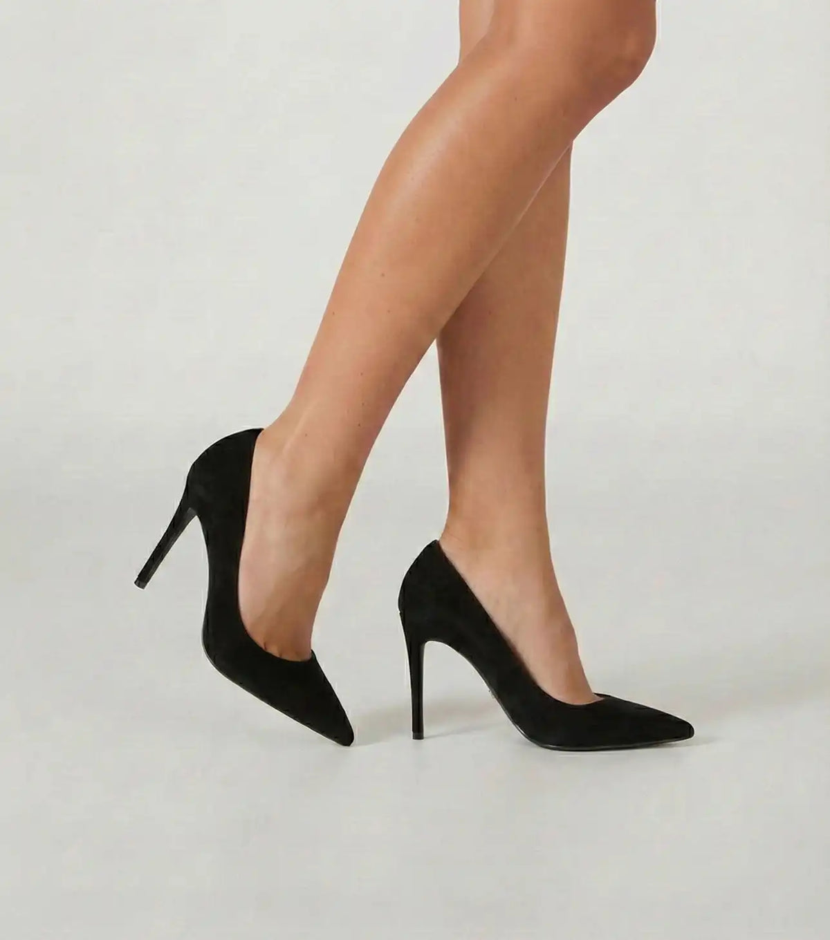 Anja Black Suede