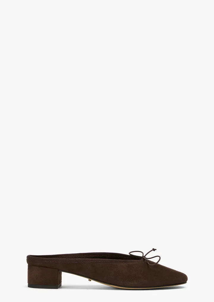 Maxy Espresso Suede