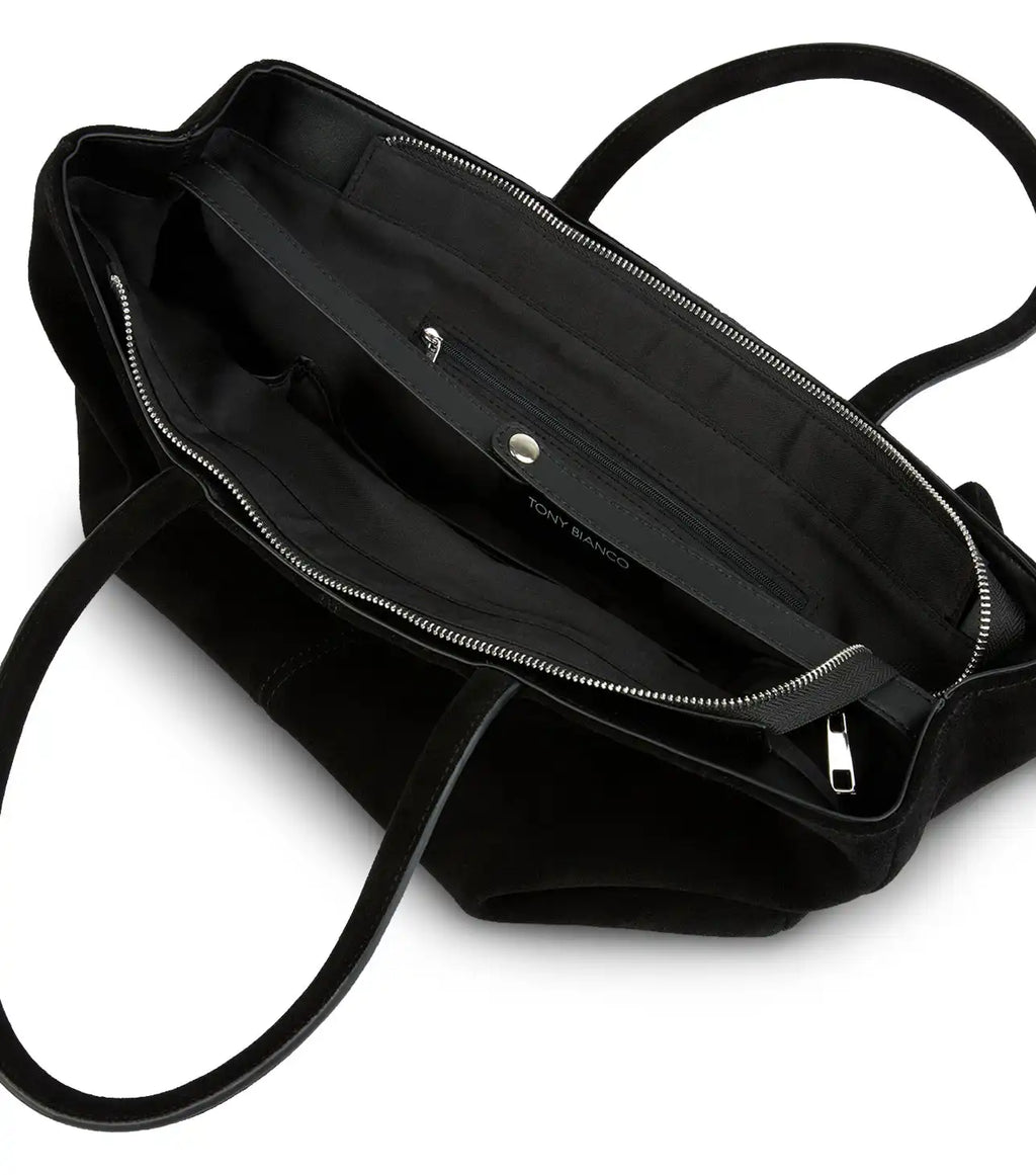 Evie Black Suede