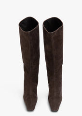 Evysa Espresso Suede