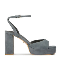 Freya Steel Suede