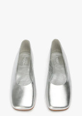 Celeste Silver Nappa Metallic