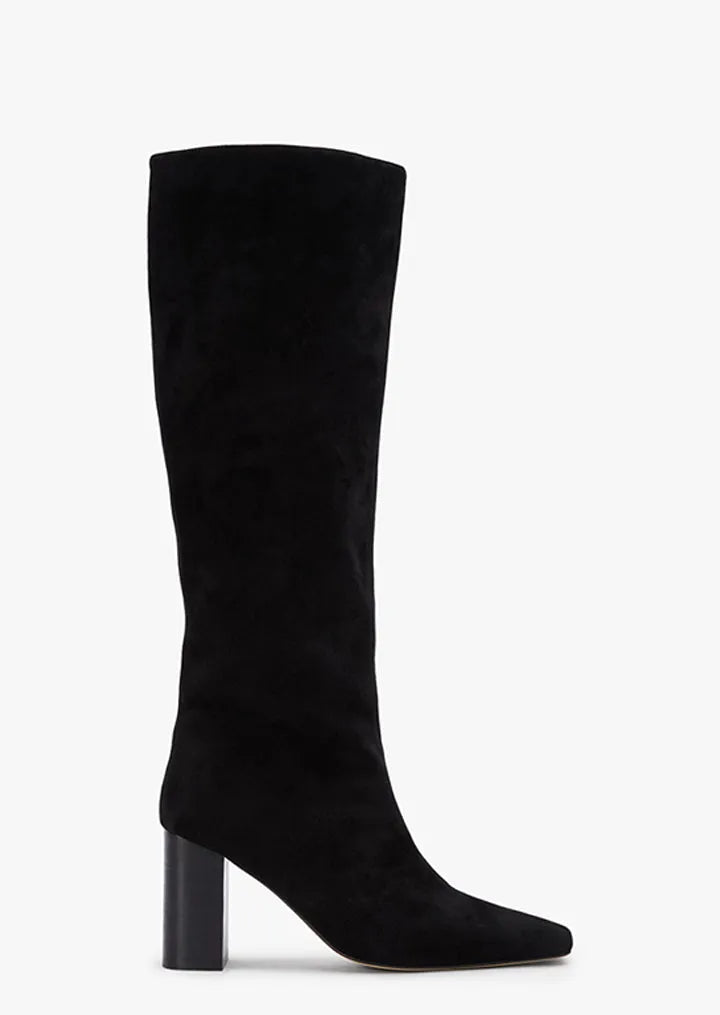 Flex Black Suede