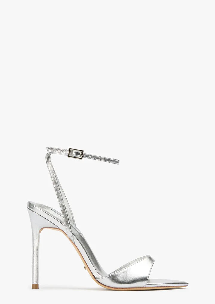 Molly Silver Nappa Metallic