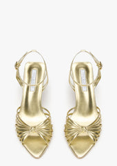 Hailey Gold Nappa Metallic
