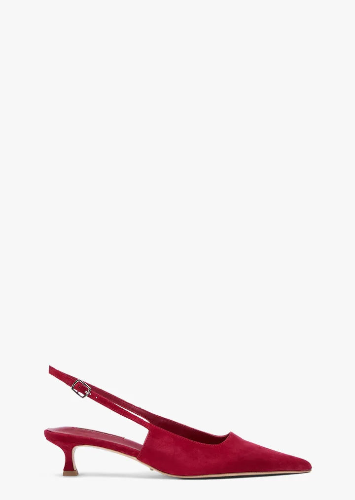 Crush Scarlet Suede