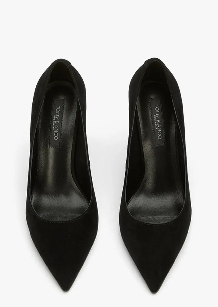 Anja Black Suede