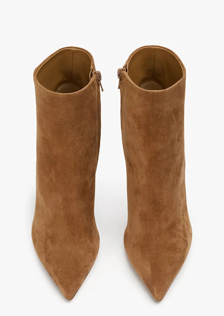 Amar Taupe Suede