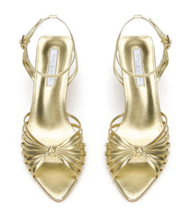 Hailey Gold Nappa Metallic