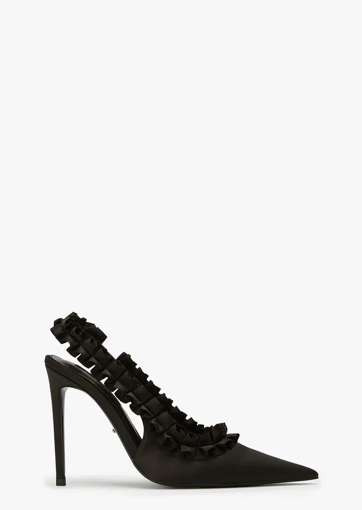 Embla Black Satin